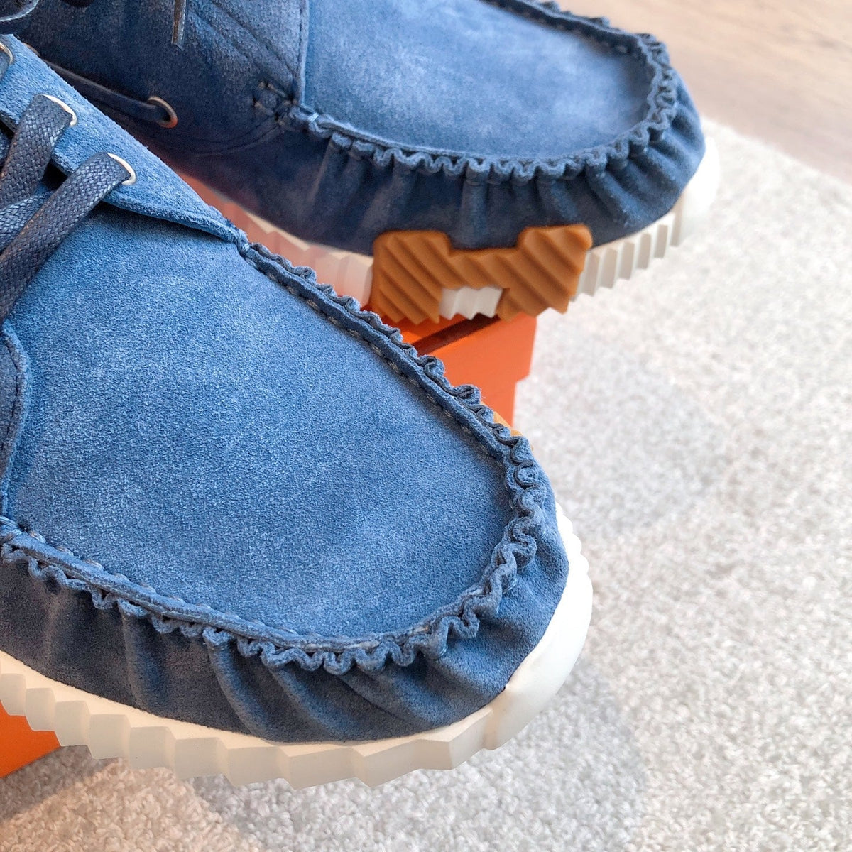 KETCH SNEAKER IN ROYAL BLUE SUEDE